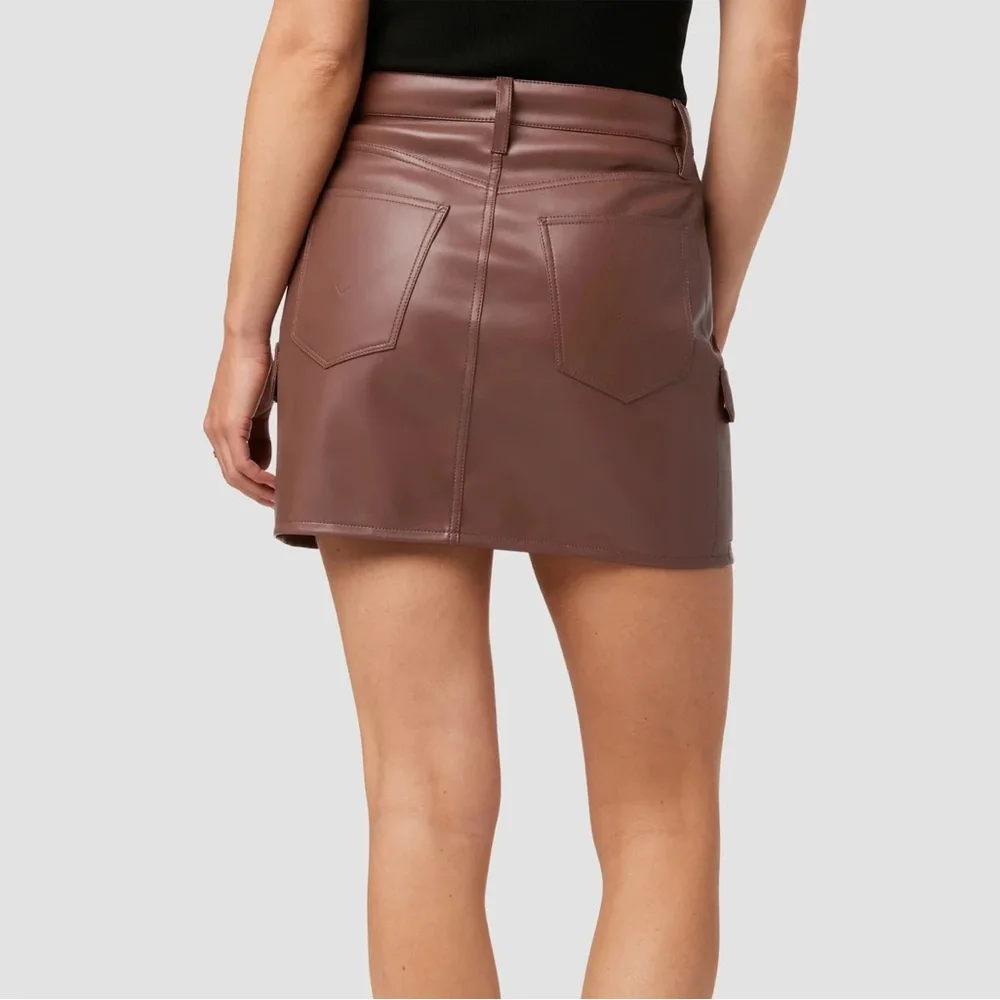 Hudson Brown Cargo Mini Skirt
